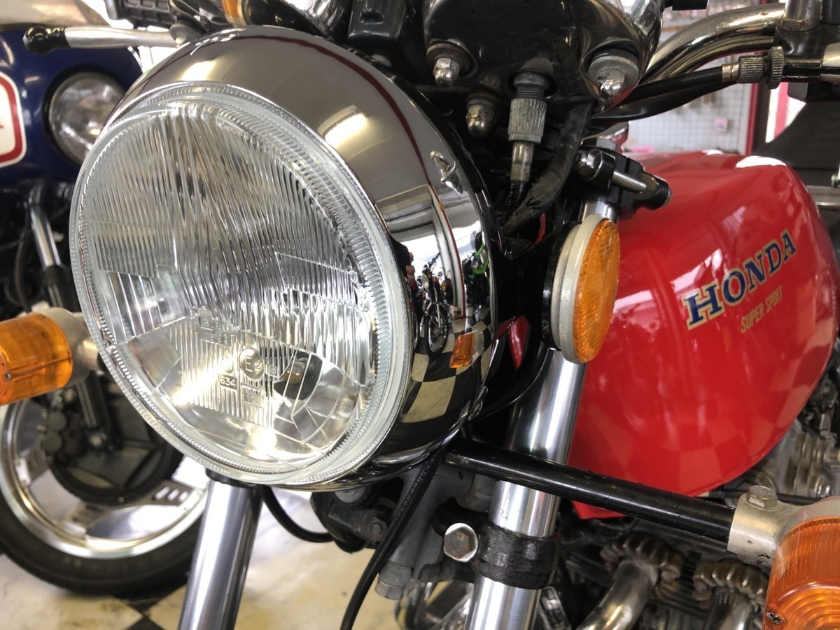 ヘッドライト CB400F シビエ CIBIE 当時物 凹み ホーク 2026年最新