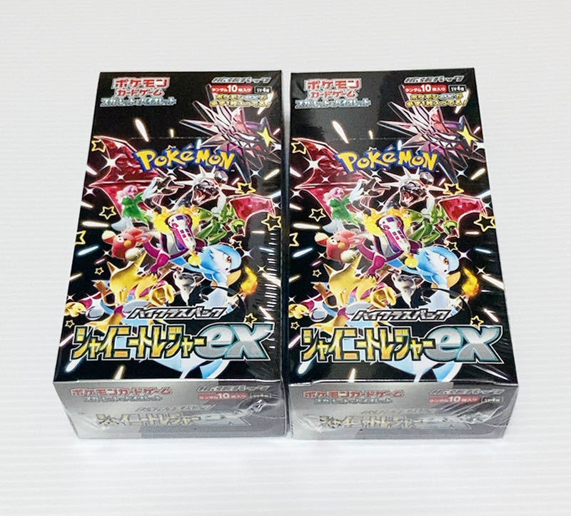 ポケセン産ポケカ シャイニートレジャー未開封BOX かゆく