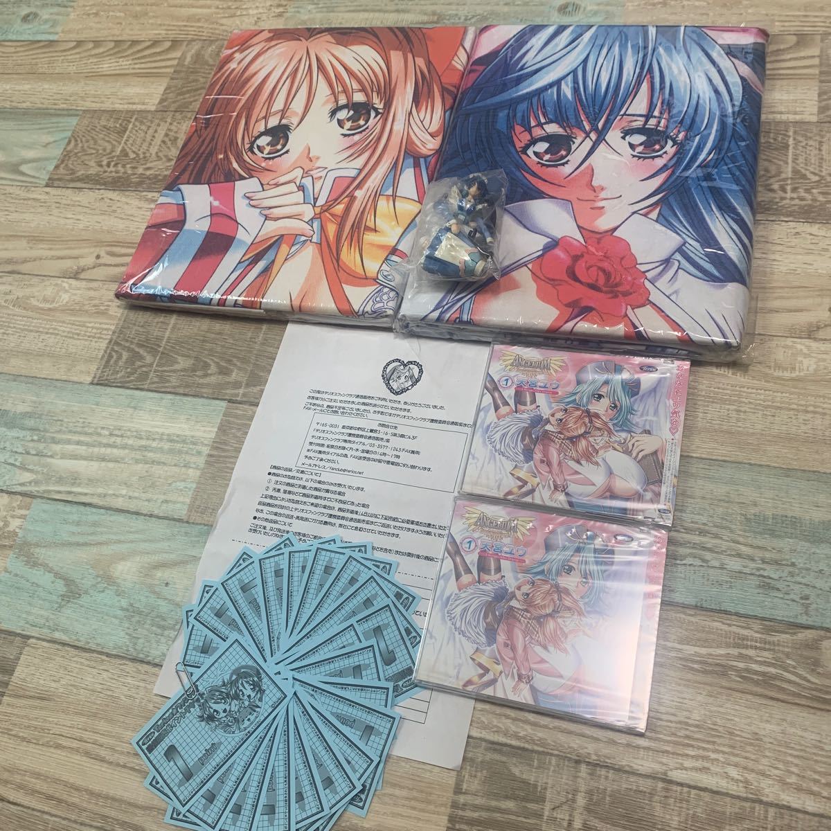 ANGELIUM アンジェリウム　ときめきLOVE GOD 原画集　おまけ付き 未使用】☆新品未開封☆ANGELIUM☆アンジェリウム☆ときめきLOVE GOD