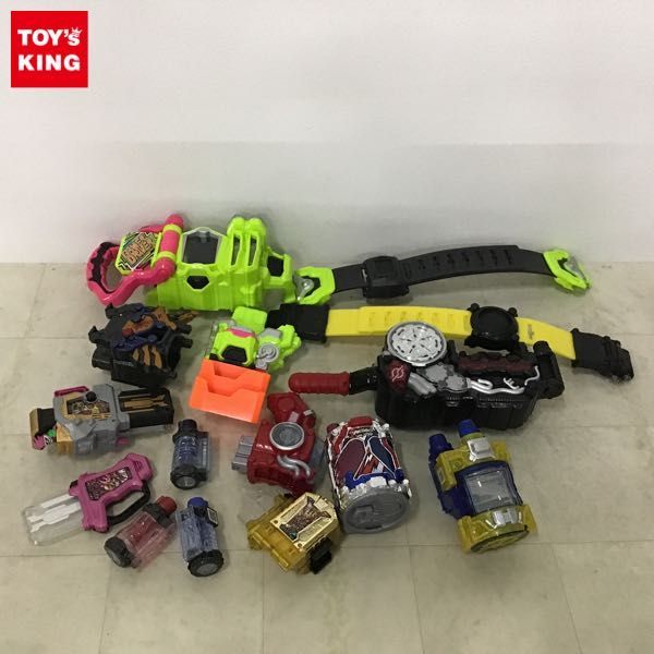 5160B　仮面ライダービルド◆ビルドドライバー ラビットタンクスパークリング ハザードトリガー フルボトル 大量 他◆変身ベルト 武器 仮面ライダービルド ビルドドライバー\u0026ラビットタンクスパークリング