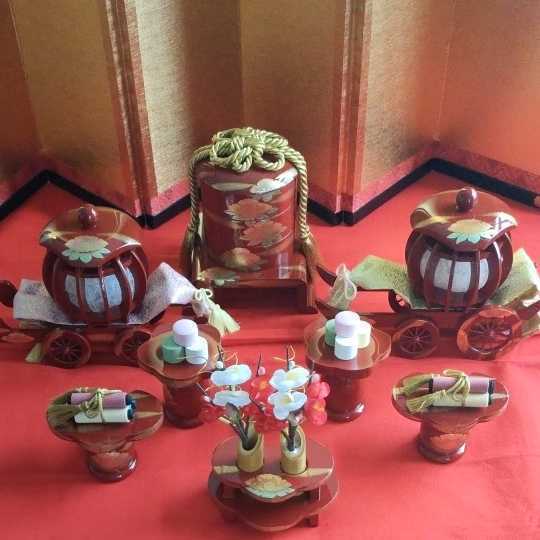 106】15号6品セット雛道具