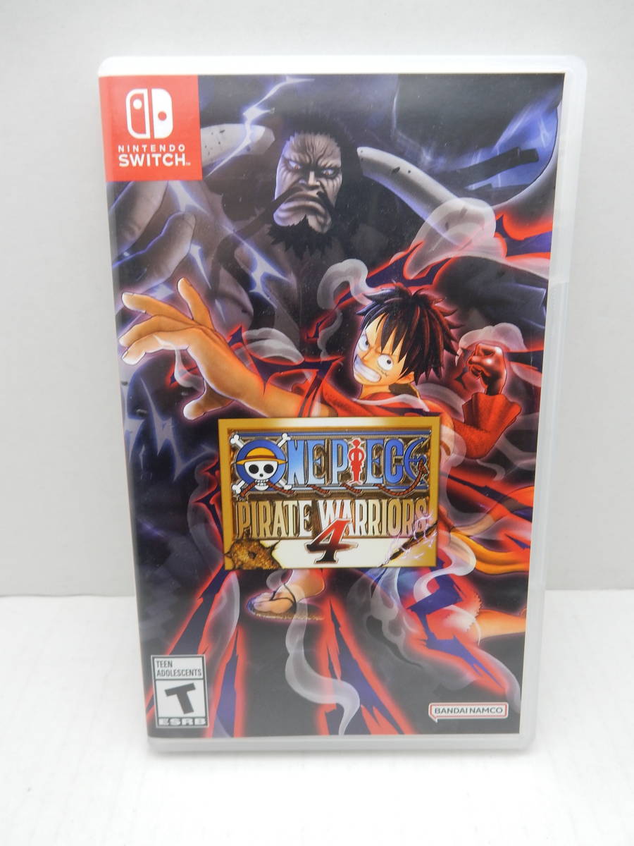 59/R928★ONE PIECE 海賊無双4★海外版★Nintendo Switch ニンテンドースイッチ★バンダイナムコ★ワンピース★中古品 使用品の1番目の画像