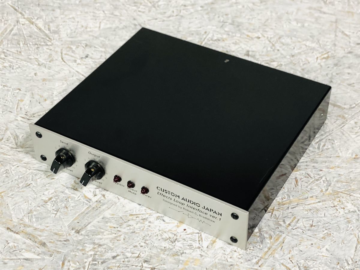 【やや傷や汚れあり】中古 Custom Audio Japan Effects Loop Interface Ver.1 (u78559)の