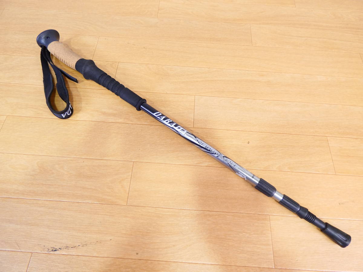 【傷や汚れあり】 DABADA ダバダ トレッキングポール TREKKING POLE Duralumin 7075 ＠100の落札情報詳細