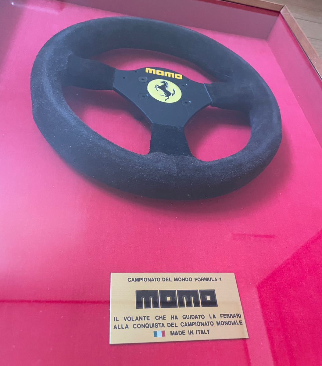 傷や汚れあり】フェラーリ F1 momo ステアリング レーシングカー