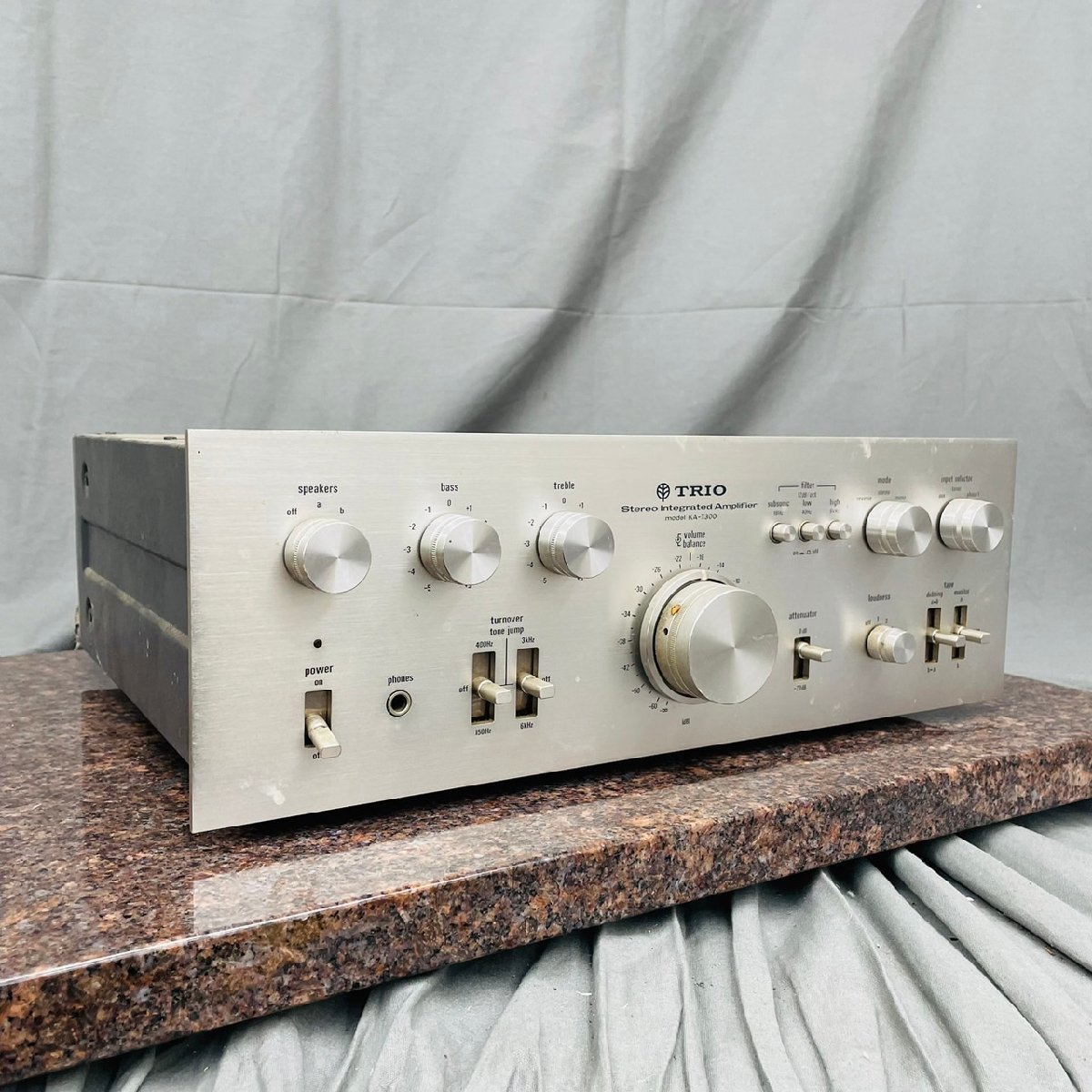 TRIO KA-7300 プリメインアンプ ジャンク 【公式通販】