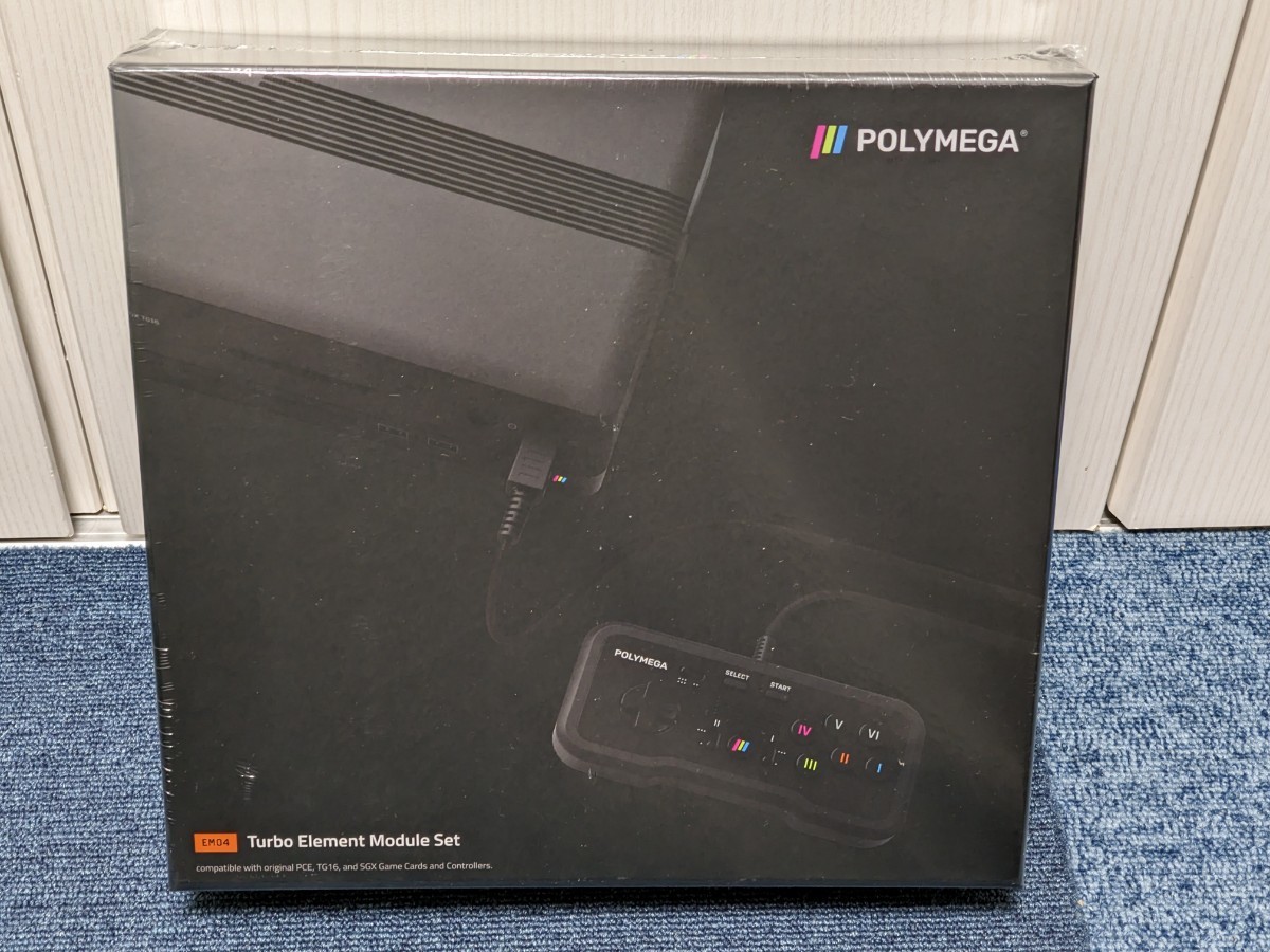 やや傷や汚れあり】未開封品 Polymega EM04 ターボモジュールセット 