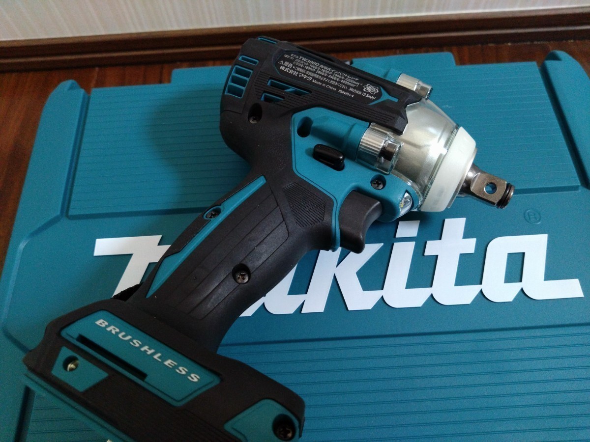 4/未使用品 マキタ 18V 引っくり返す 充電式インパクトレンチ TW300DRGX