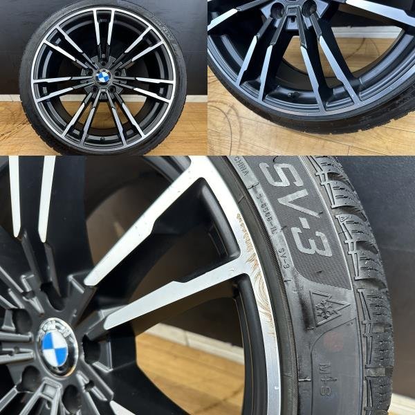 目立った傷や汚れなし】美品！BMW純正仕様！ブラポリ！19インチ/8.5j