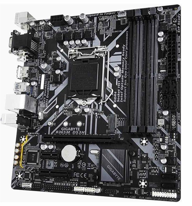 GIGABYTE B365M DS3H LGA 1151 Intel B365 SATA 6Gb s Micro ATX gigabyte-b365m-ds3h-lga-1151-intel-b365-sata-6gb-s-micro-atx