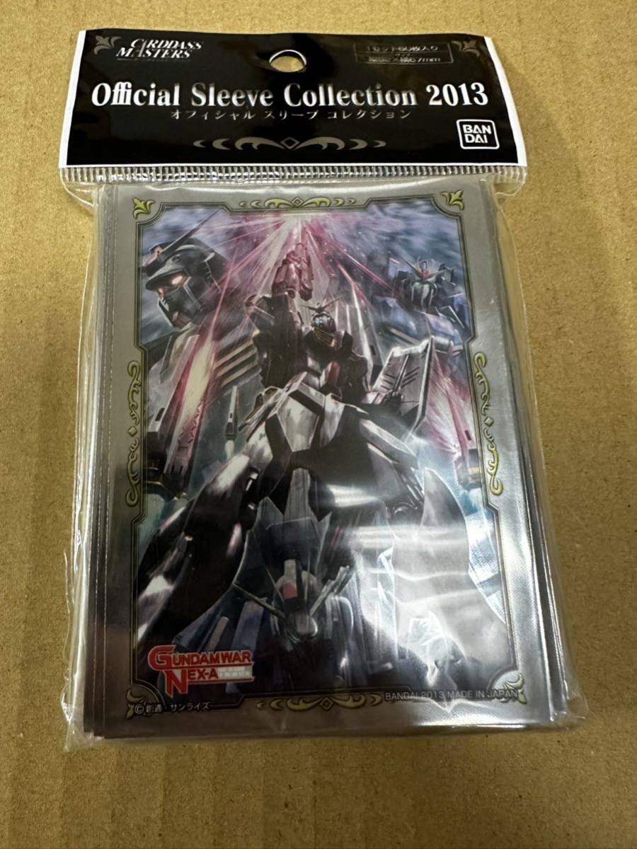 新品未開封　オフィシャルスリーブコレクション2013　νガンダム　ニューガンダム カードマスターズ オフィシャルスリーブコレクション νガンダム
