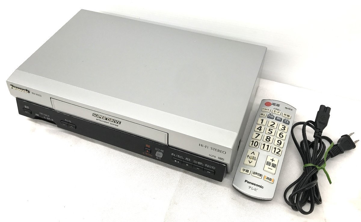Panasonic NV-HV62-S VHSビデオデッキ 未使用品 レア ビデオデッキ