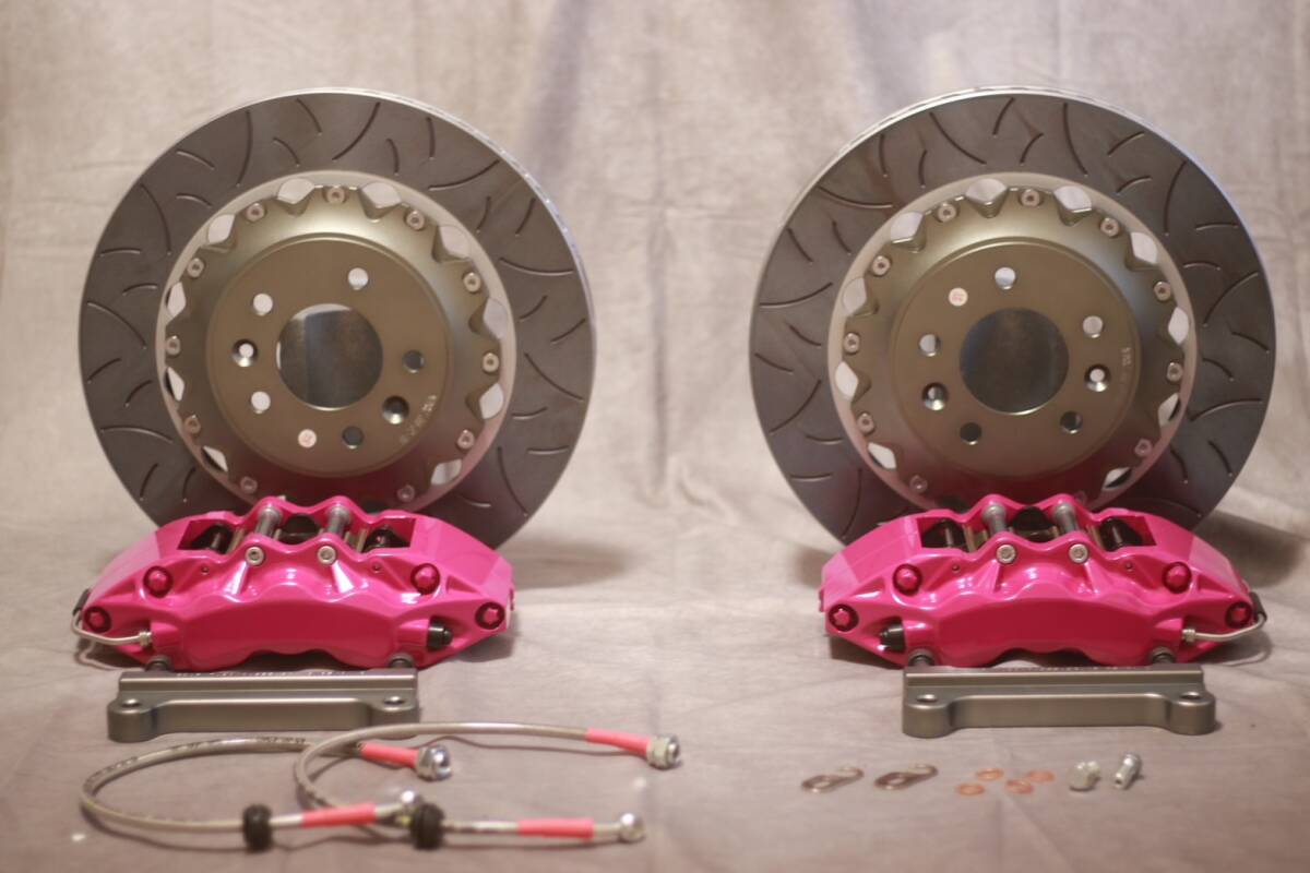 【未使用】【新品】国内正規 マツダ RX7 FD3S 2Pローター ブレーキキット 6pod キャリパー BRSS ワンオフ品【FC3S NC