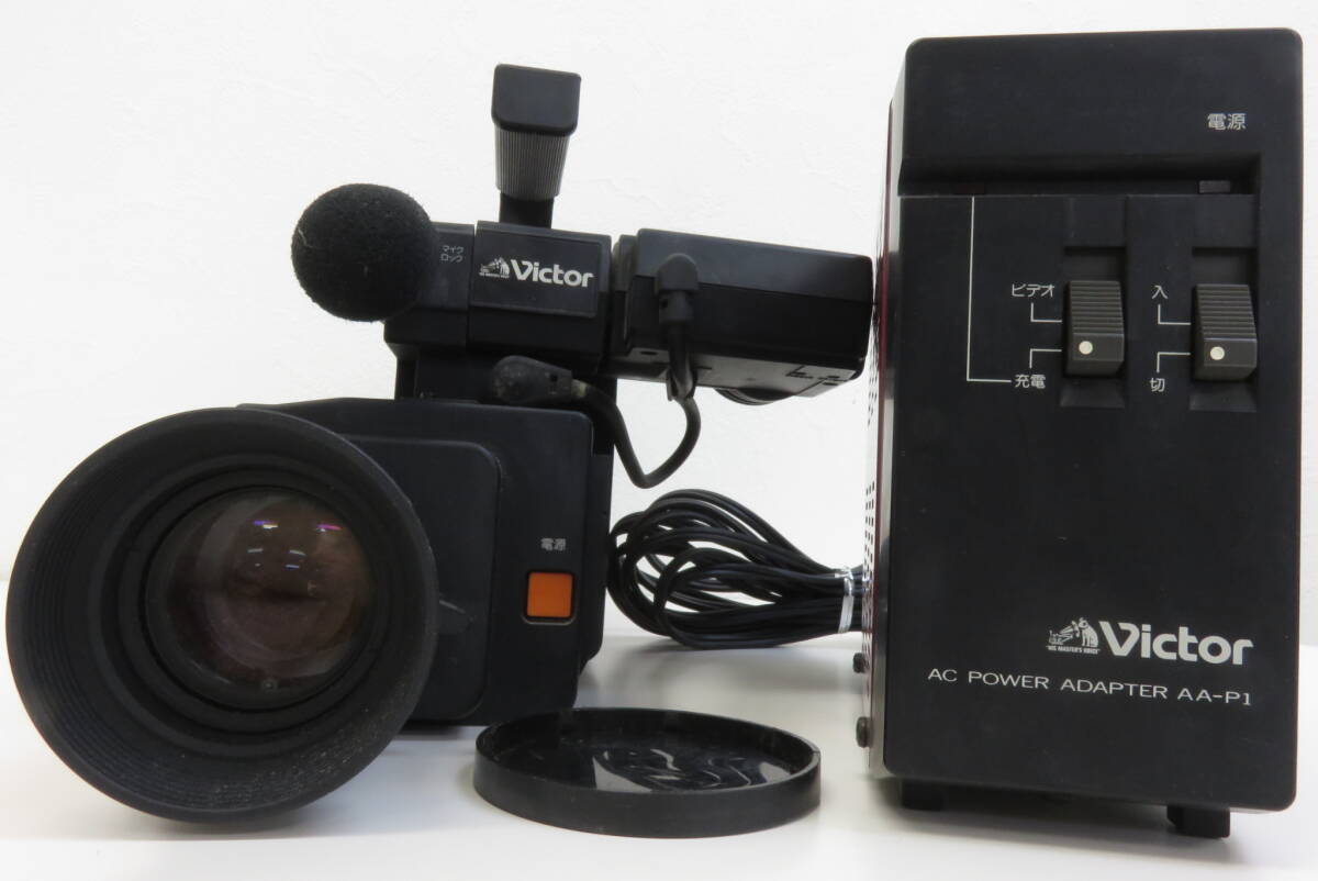 ビクター　ビデオムービー　CB-P1　ケース付き　ジャンク ビクター ビデオムービー CB-P1 ケース付き ジャンク