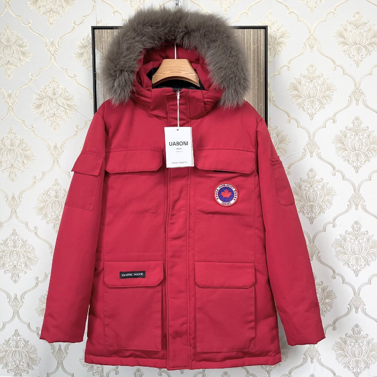 個性EU製＆定価12万◇UABONI*Paris*ダウンジャケット*ユアボニ