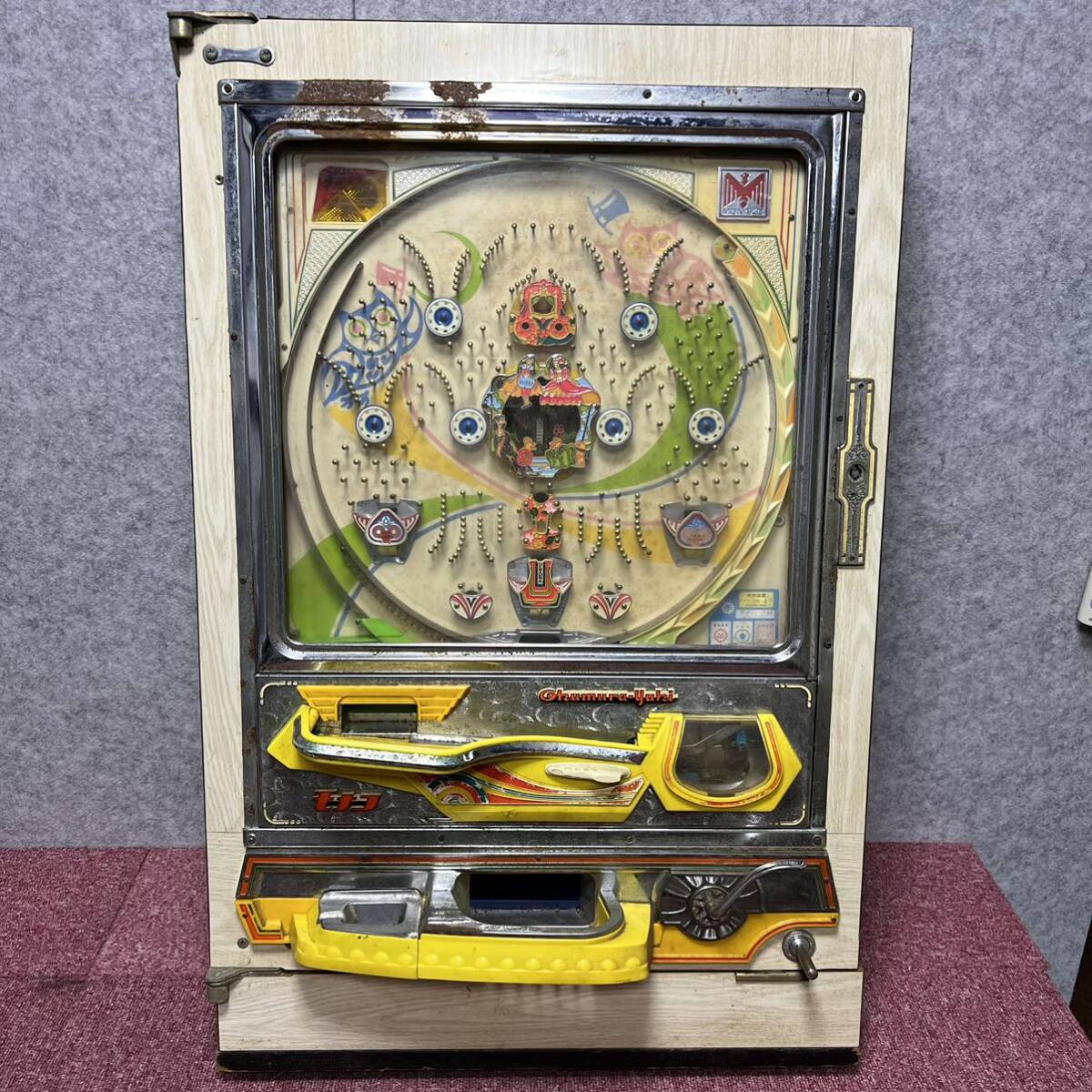 昭和レトロ MARUHON マルホン 手打ちパチンコ レトロパチンコ台 アンティーク 実機 昭和レトロ MARUHON マルホン 手打ちパチンコ レトロパチンコ台