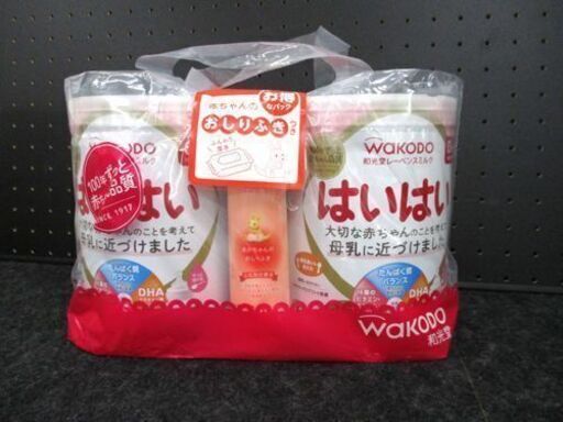 和光堂 はいはい 粉ミルク おしりふき付き 810g 2×4セットセット(8缶