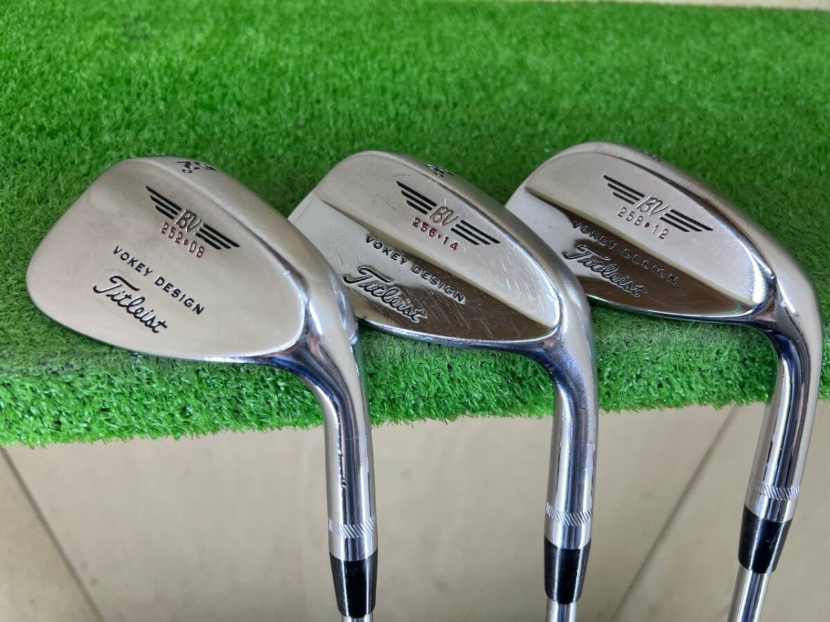Titleist Vokey Designウェッジ3本セット 52/56/60度 Titleist