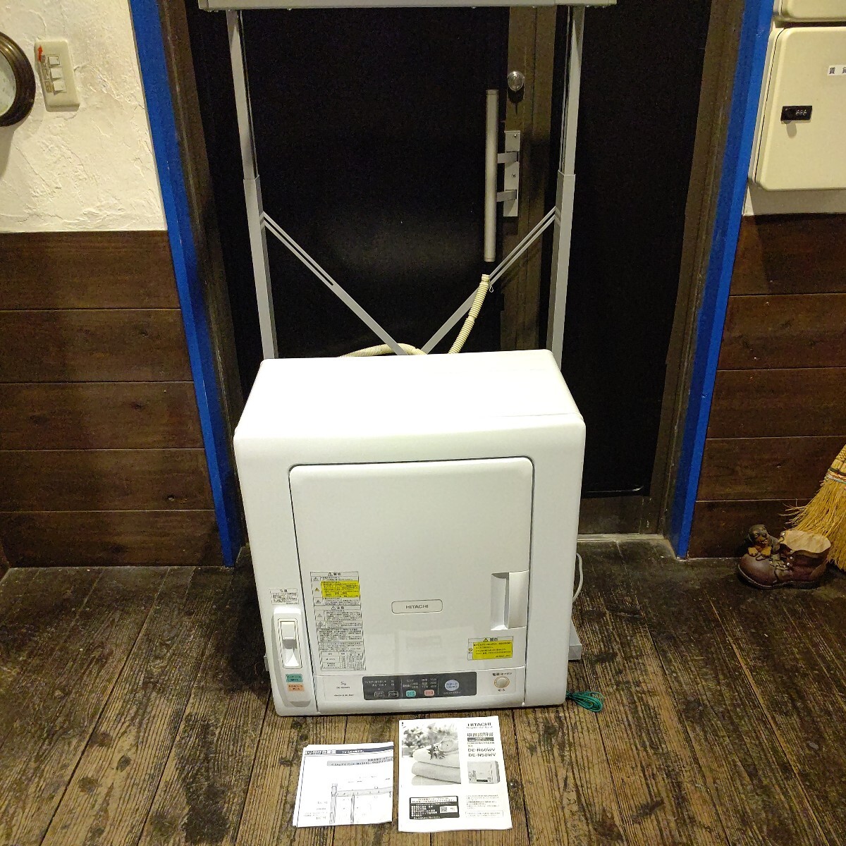 激安‼️20年製乾燥容量6キロ HITACHI衣類乾燥機DE-N60WV 【公式通販】