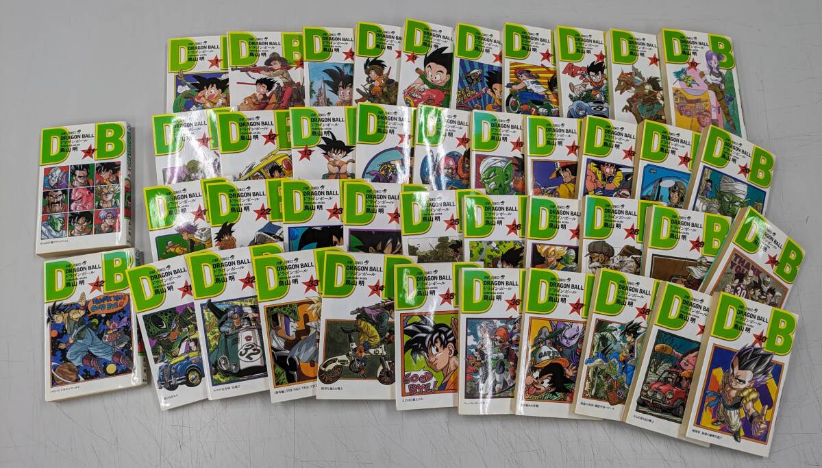 全42巻セット　ドラゴンボール 旧装版 鳥山明 鳥山明「ドラゴンボール」旧装版42冊全巻セット 初版9冊あり
