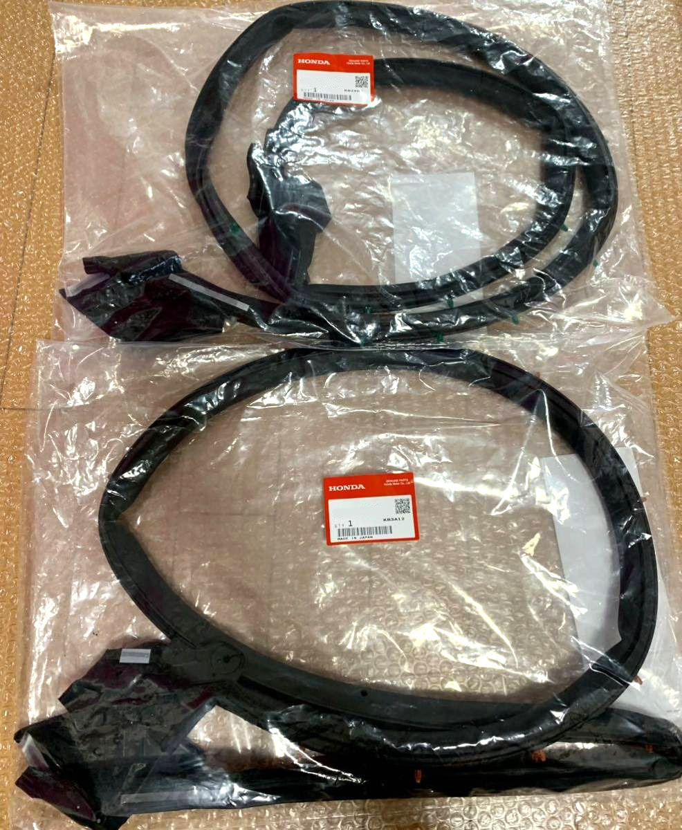 【未使用】新品 ホンダ純正 S2000 AP1 AP2 フロントドア ウェザーストリップ 左右セット HONDA Genuine Door