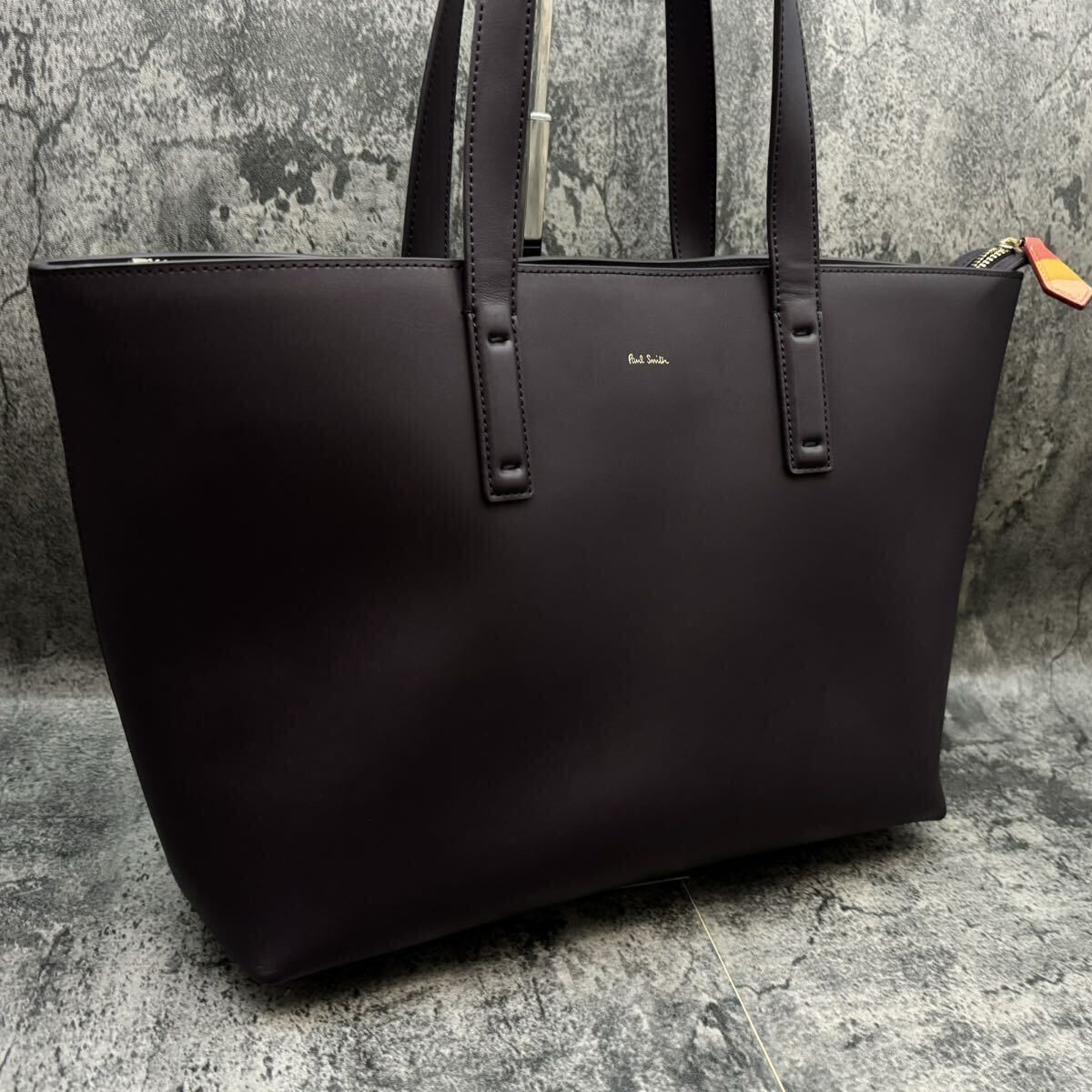 Paul Smith (ポールスミス) トートバッグ 革 ブラウン メンズ