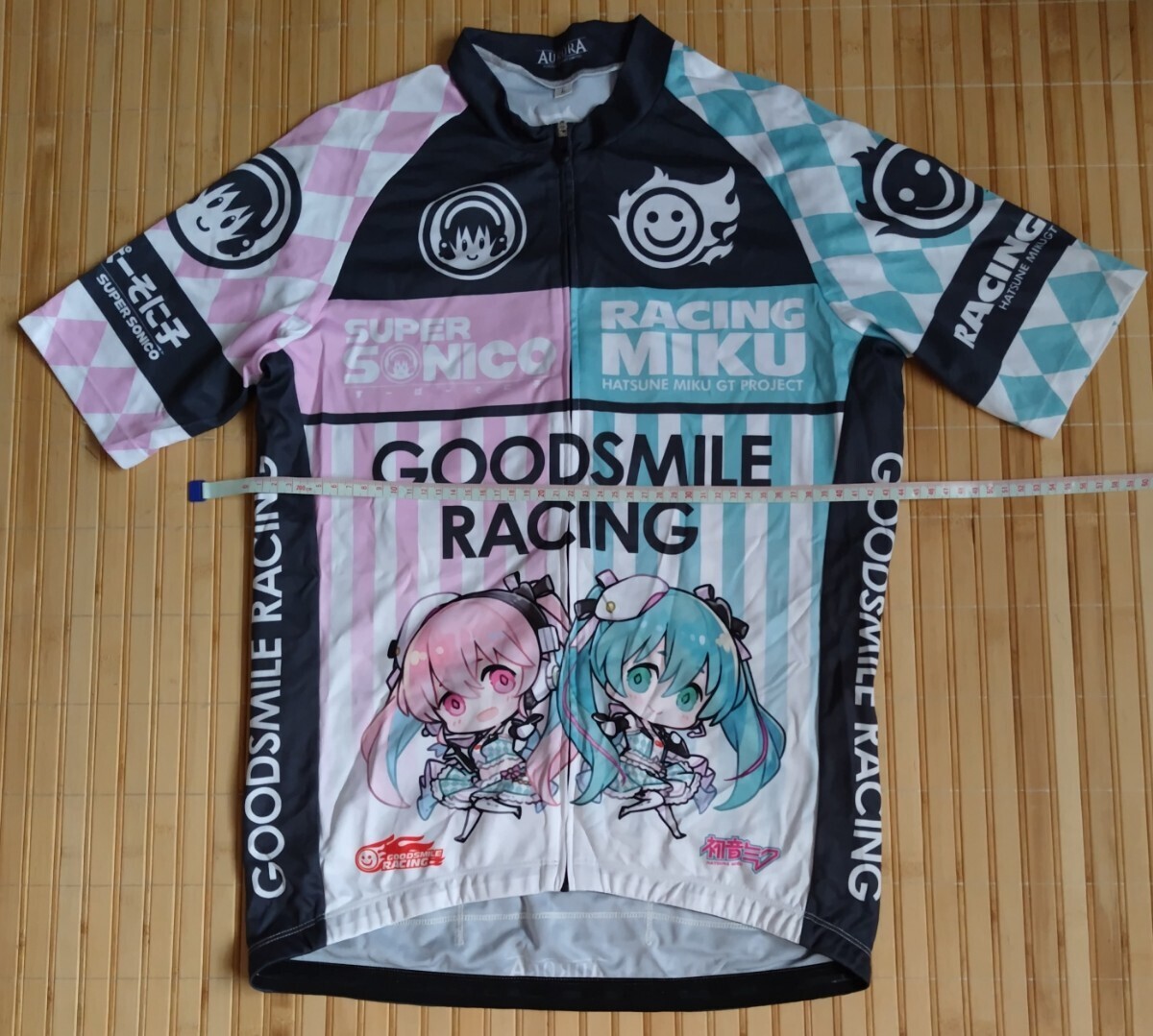 初音ミク レーシングミク2014 サイクルジャージ EDGE Ver. Mサイズ レーシングミク 2014 サイクルジャージ EDGE Ver. Mサイズ 初音ミク