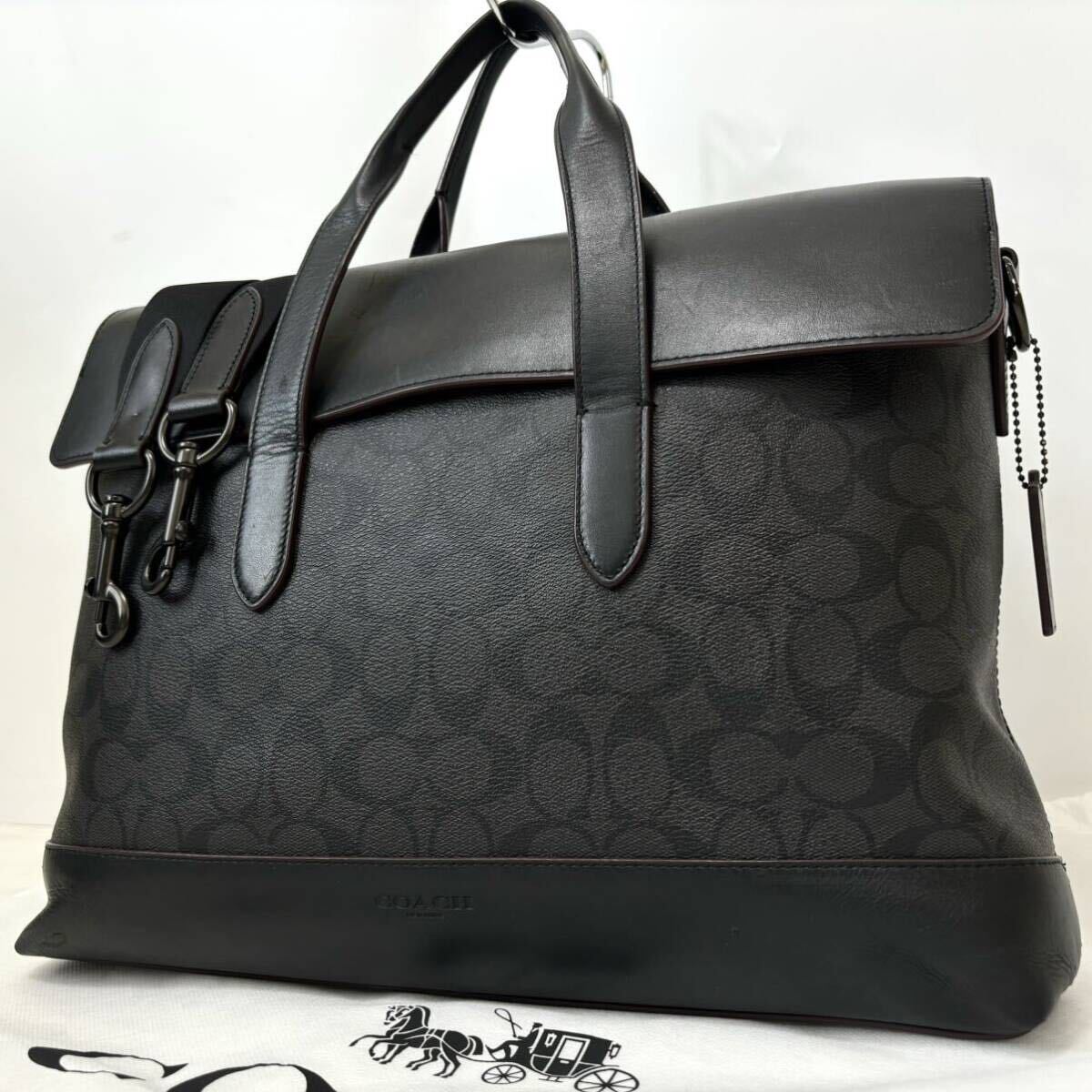 極美品】COACHコーチ ビジネスバッグ ブリーフケース ハミルトン（人気 