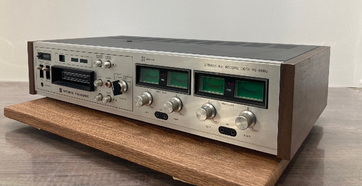 ★Technics PANASONIC ８トラックテープデッキRS-825U♪ ☆Technics PANASONIC 8トラックテープデッキRS-825U♪