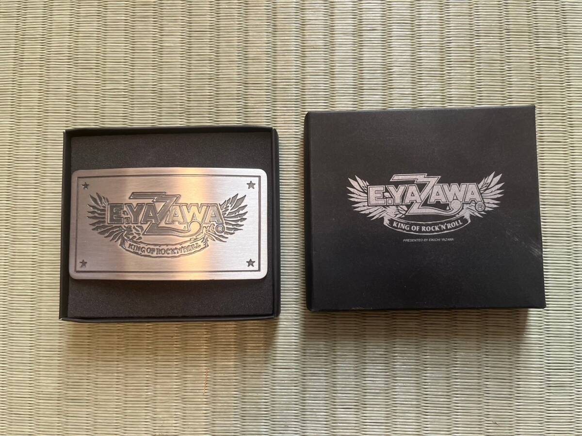 ★E.YAZAWA バックル 未使用 ☆E.YAZAWA バックル 未使用 矢沢永吉 ベルト バックル Zロゴ