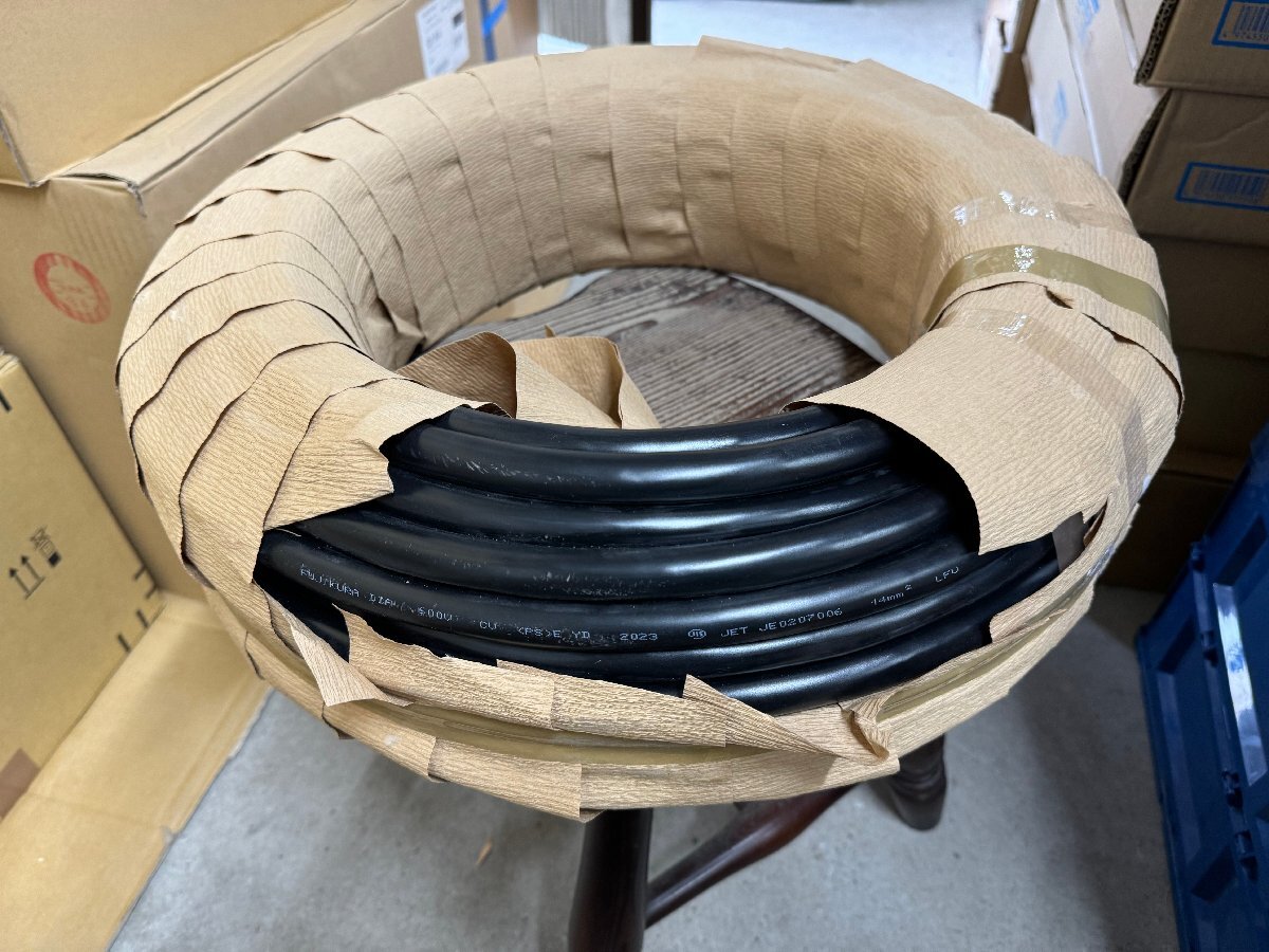 600v CV3c-8sq 50m 新品】▽フジクラダイヤ▽ 600V CV 3C 600v CV3c-8sq 50m 新品】▽フジクラダイヤ▽ 600V CV 3C