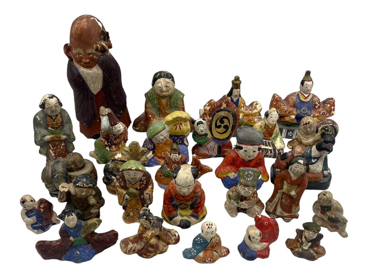 古民芸オブジェ 古民芸 古竹製 透かし彫唐草文 柄杓 アイヌ李朝