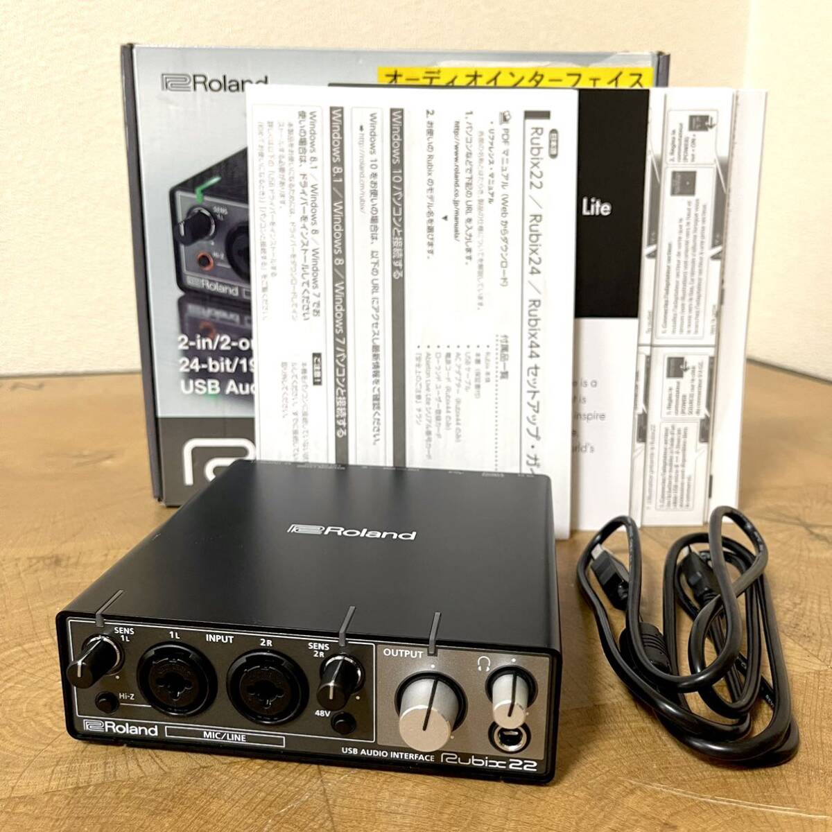 ローランド USBオーディオインターフェイスRoland RUBIX-22 Roland