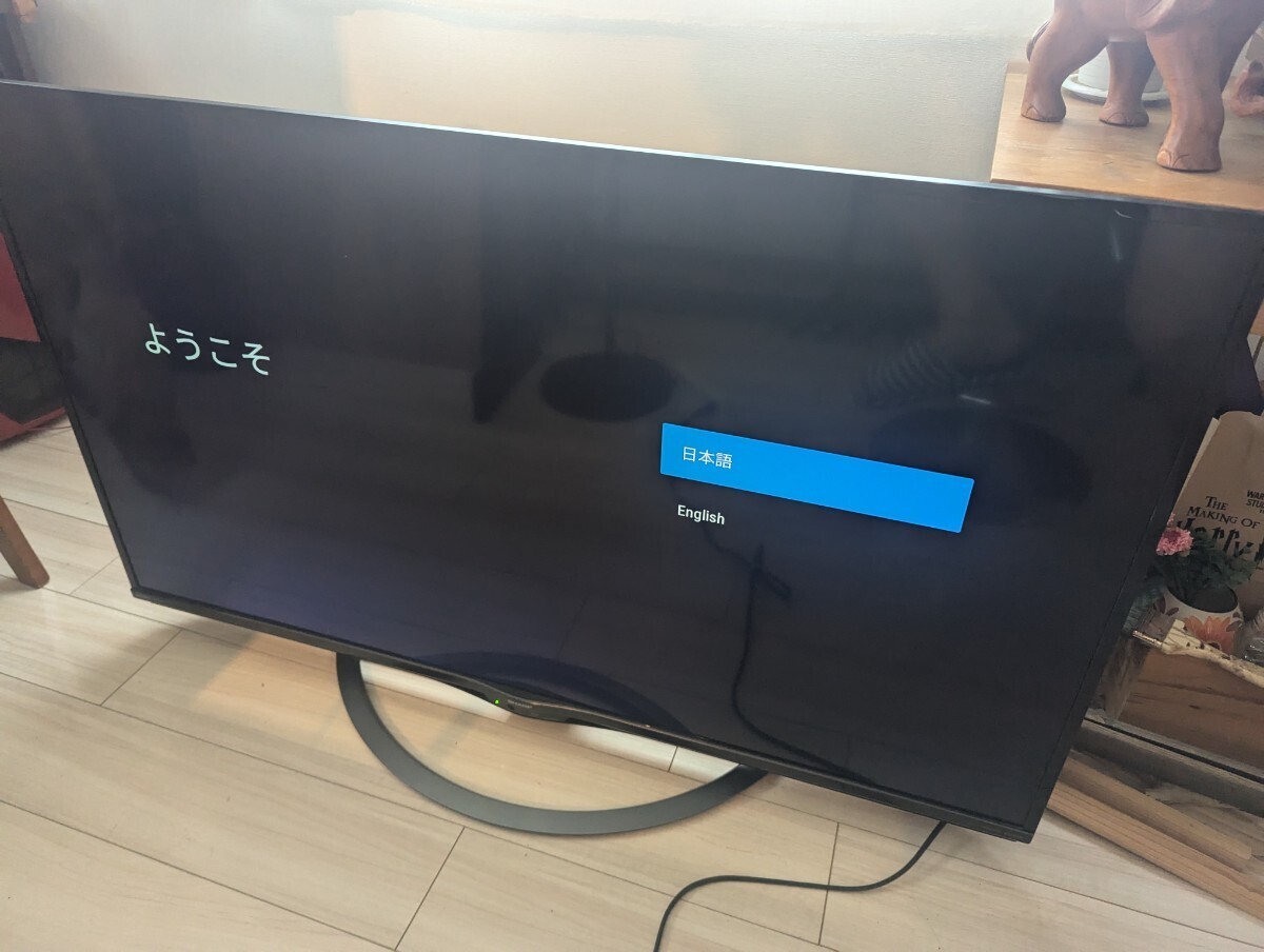 SHARP 50型純正スタンド AQUOS けち