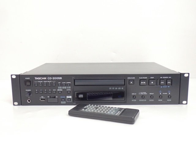 TEAC CDプレーヤー CD-200SB やや傷や汚れあり】TEAC/TASCAM CD TEAC CDプレーヤー CD-200SB やや傷や汚れあり】TEAC/TASCAM CD