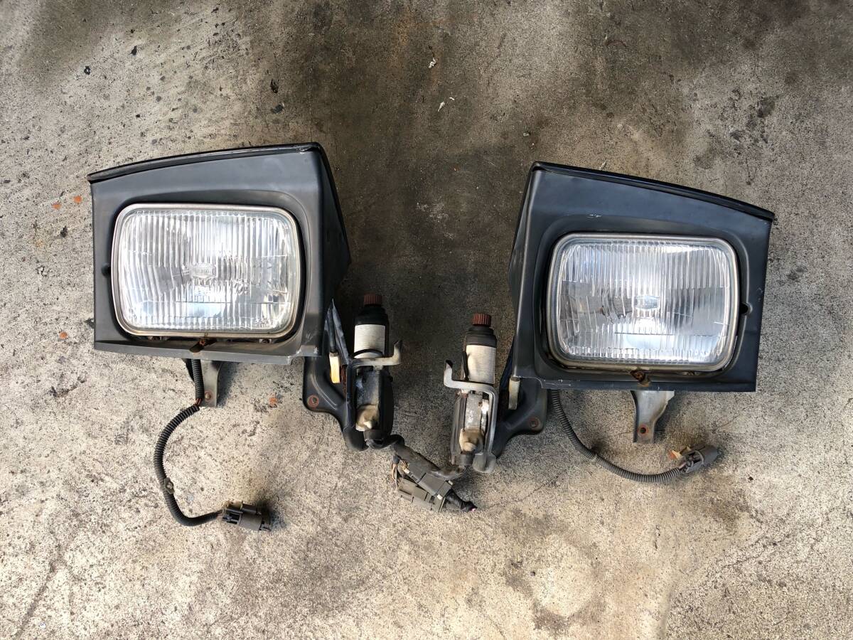 LEDヘッドライト 汎用 角型2灯 5X7インチ 角目 旧車 チェロキー