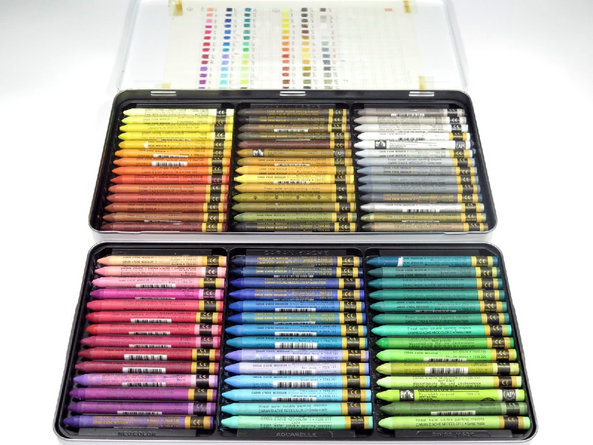 カランダッシュ ネオカラー2 水溶性クレヨン 84色セット : カラン