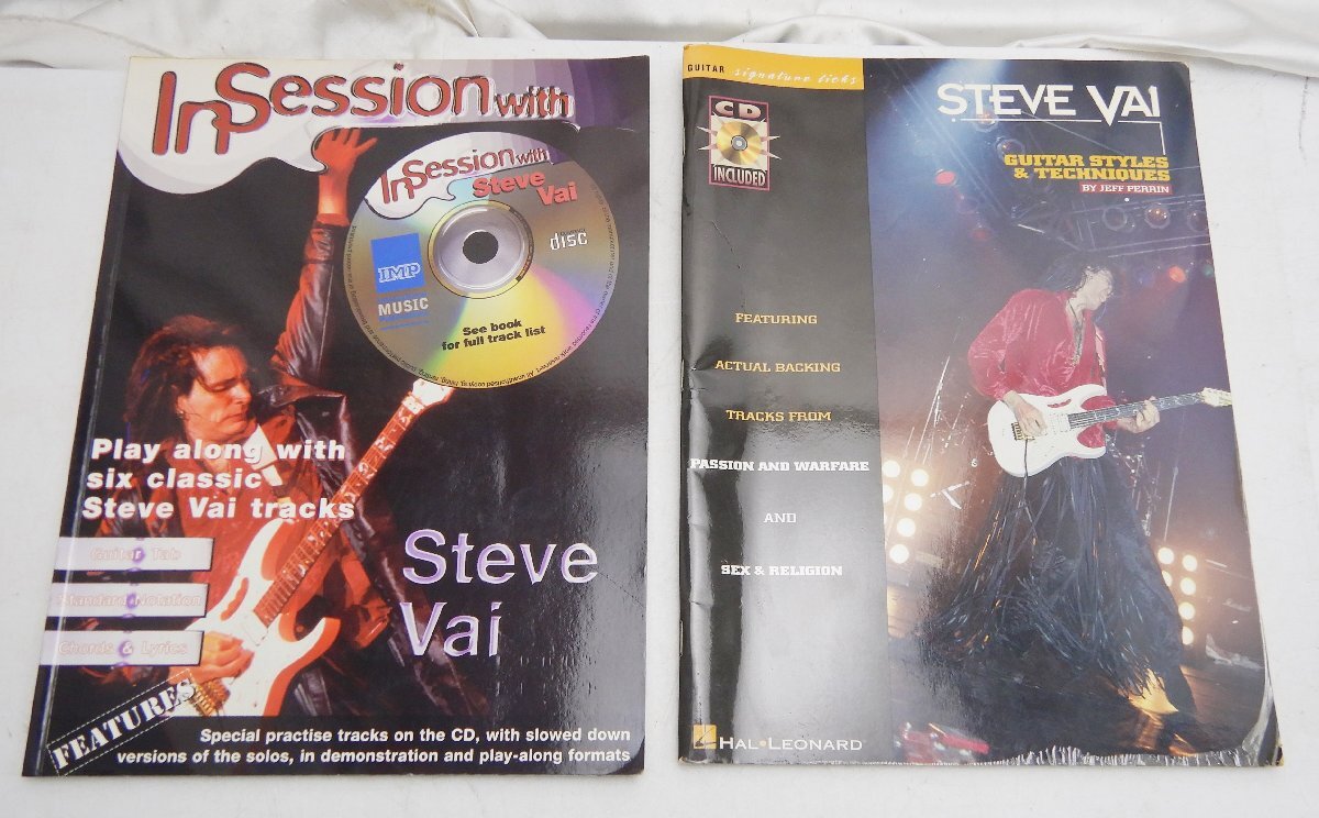 新品】スティーヴ・ヴァイ 手形 指6本！ ヤングギター 2015 付録