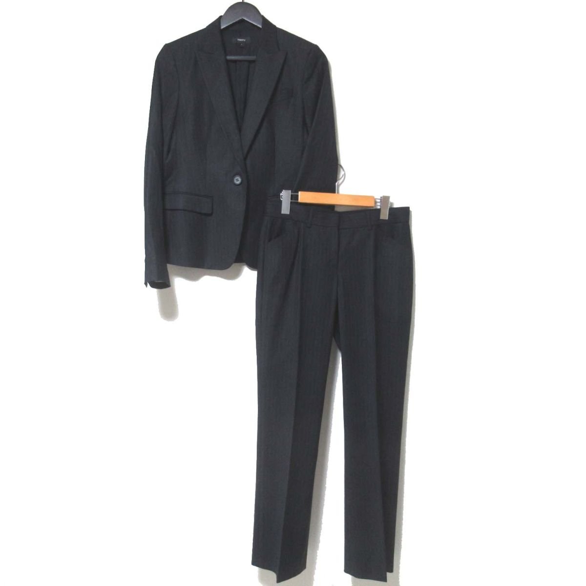 希少】Theory スーツセットアップ GABE B2 しつけ パンツ ジャケット