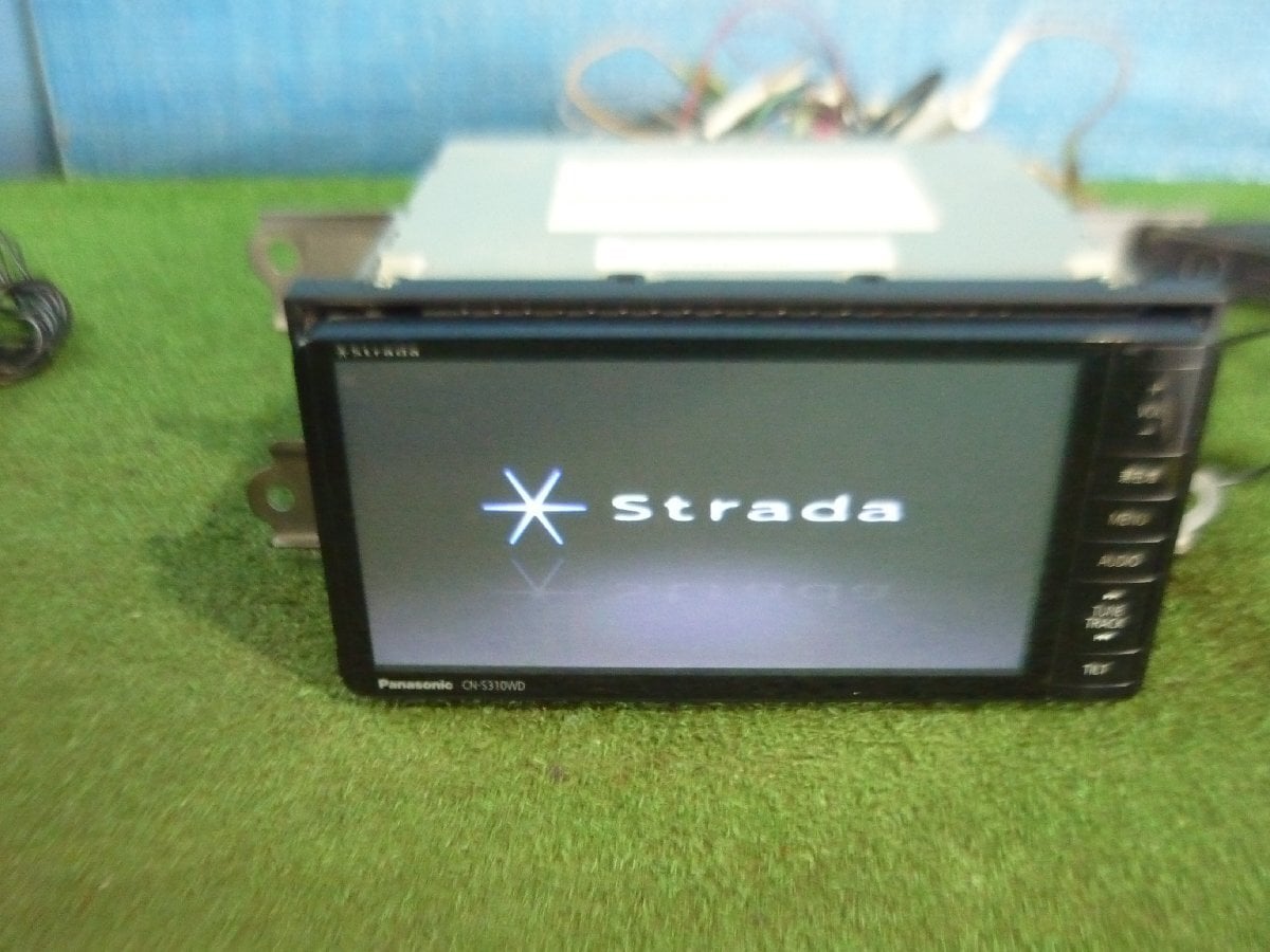 Panasonic Strada ストラーダ CA-DVL125D Ver X9.0 DIGITAL DVD MAP 使用傷なし 美品