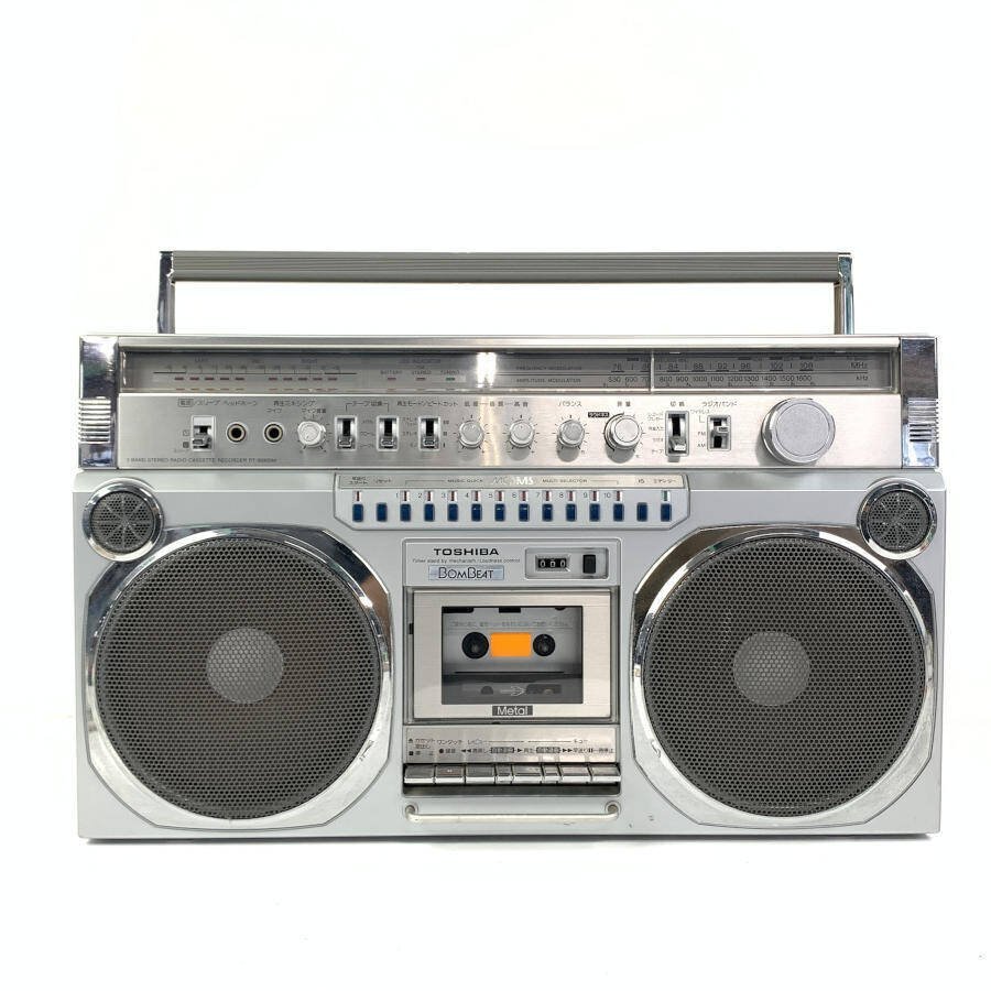 東芝 ステレオラジカセ 昭和レトロ FM AM RT-9990SM 【公式通販】