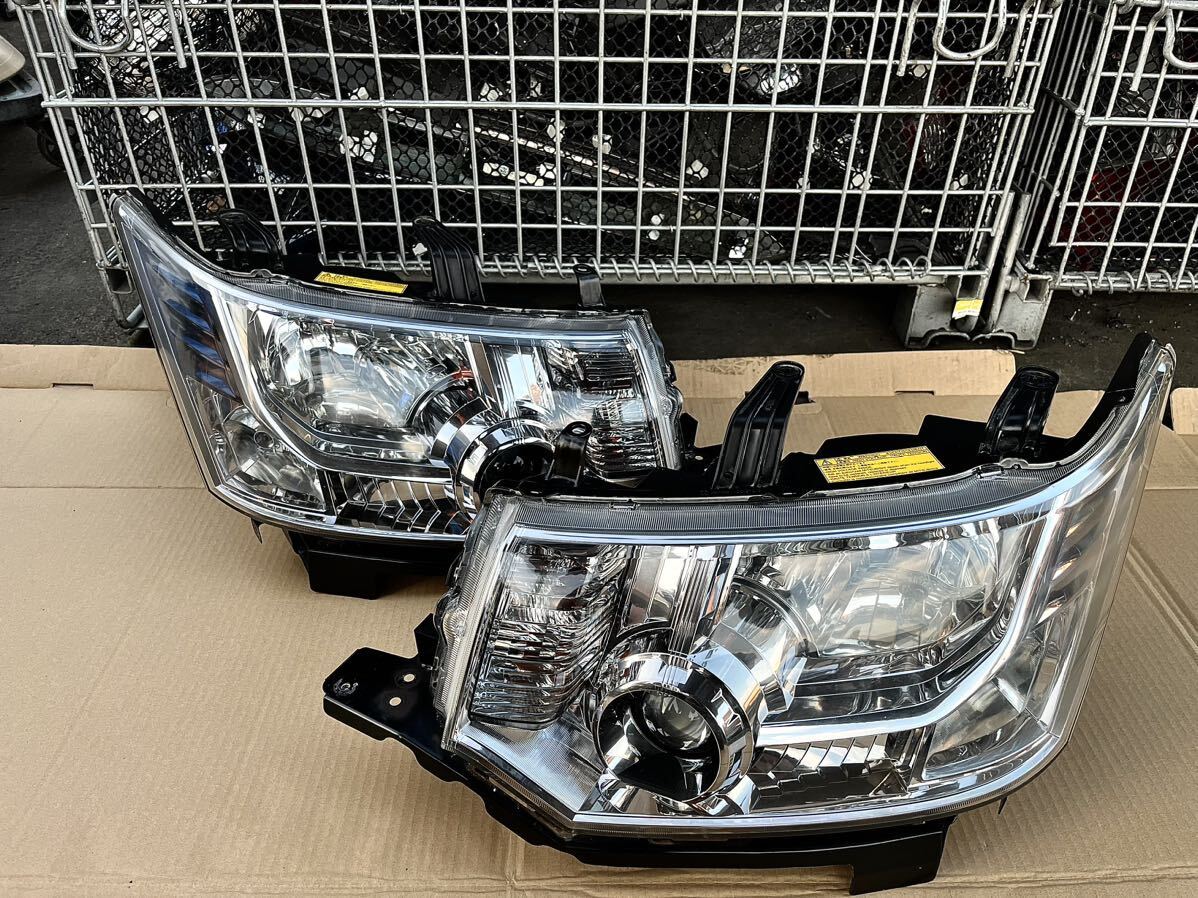 三菱 純正 デリカ D5 CV5W HID ヘッドライト 左右 セット LED