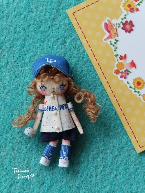 ミニチュア＊小さなオオカミ＊モールアート