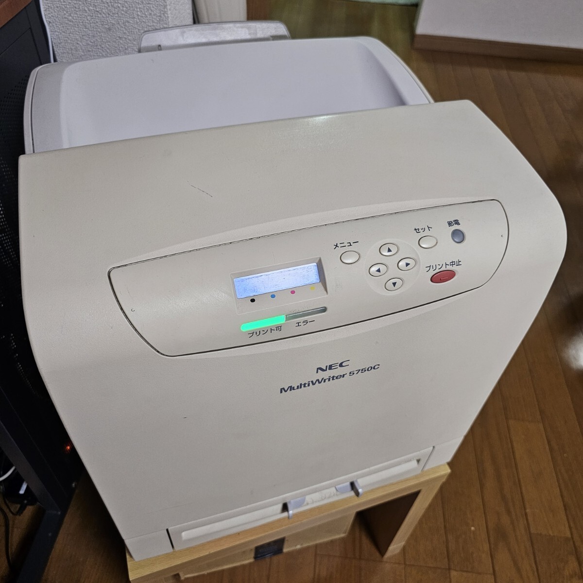 ジャンク NEC MultiWriter 5750C 純正トナー4色付き