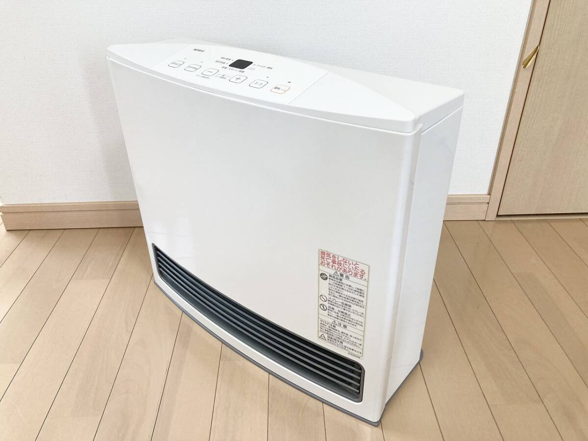 NORITZ ガスファンヒーター GFH-4004S-W5ガスコード付　未使用品 NORITZ ガスファンヒーター GFH-4004S-W5ガスコード付 未使用品