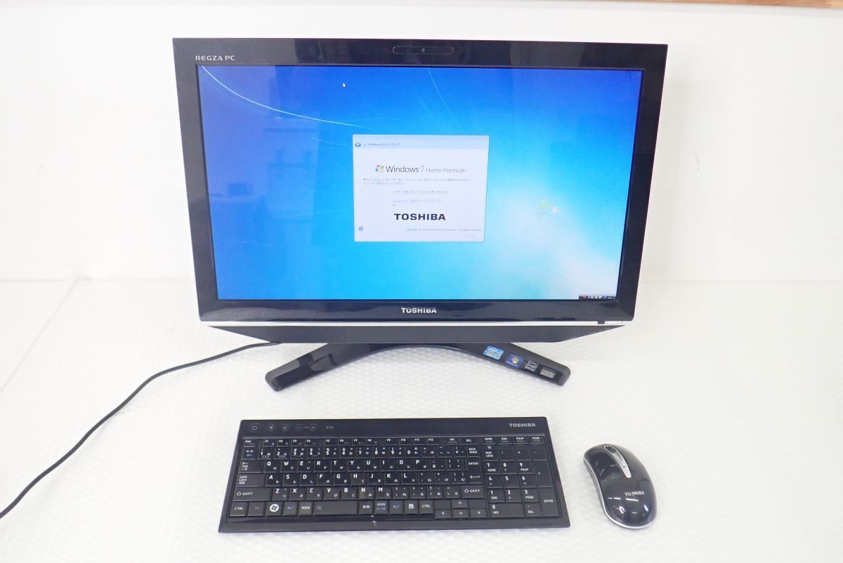 TOSHIBA 一体型デスクトップパソコン デスクトップPC Core i7 東芝が