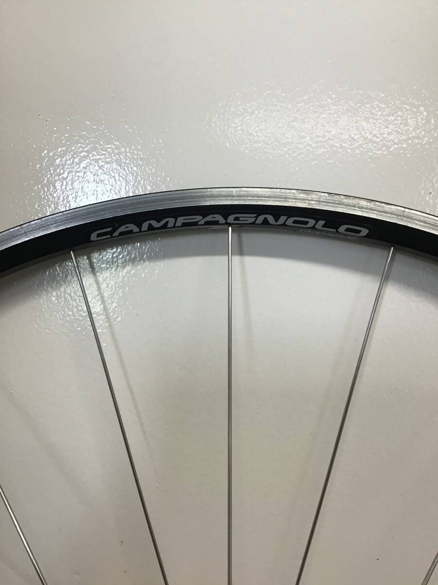 【傷や汚れあり】 岐阜発 CAMPAGNOLO ELECTRON/カンパニョーロ/622×15c/アルミ製リム/2本セット/ギア8/傷あり ...