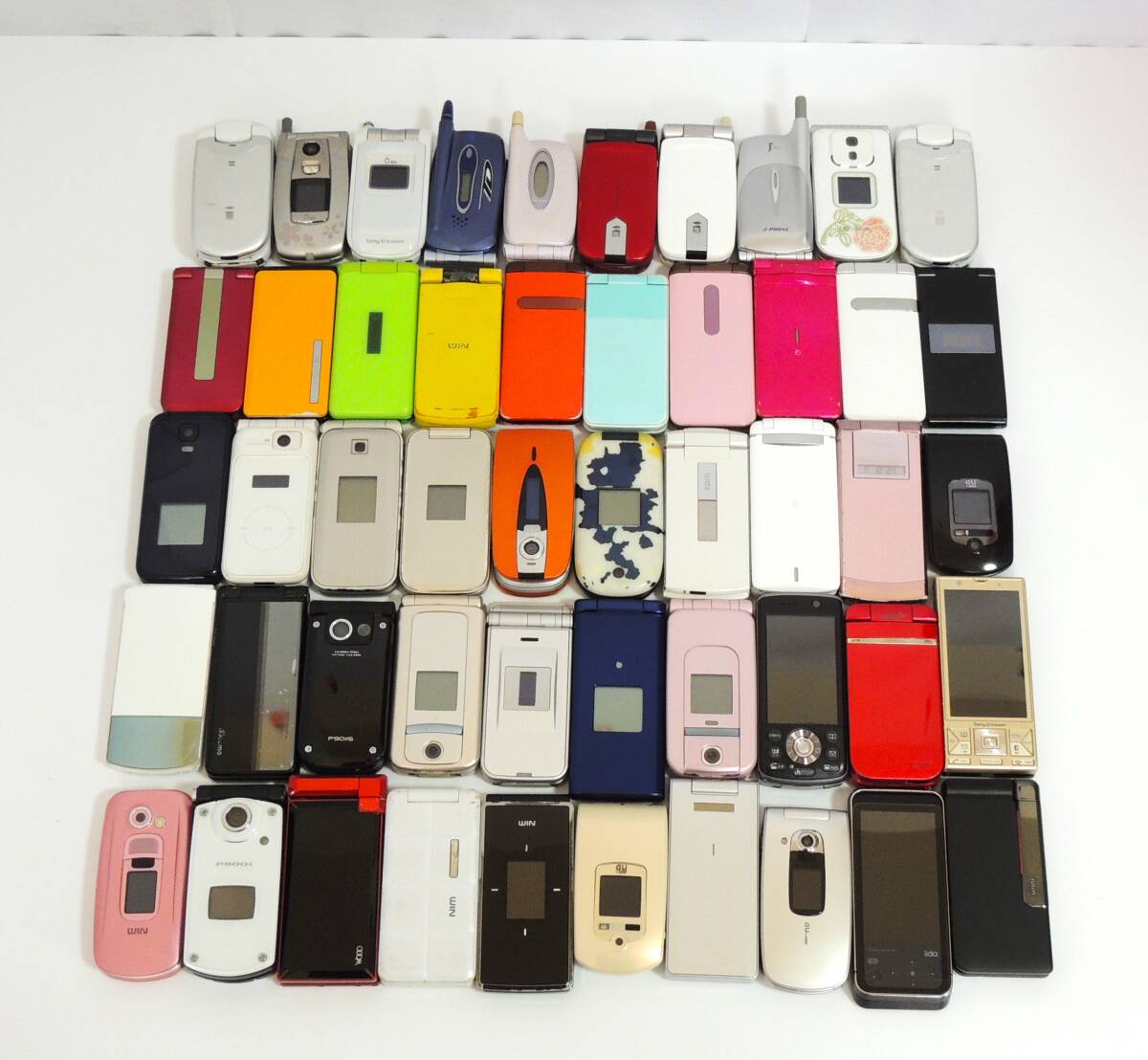 ジャンク】ガラケー 携帯 70台以上 まとめ売り 動作未確認 【公式通販】