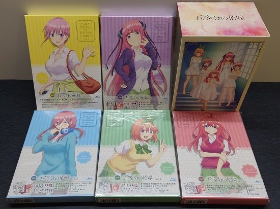 五等分の花嫁 アニメ Blu-ray 全巻セット 収納ケース付き TVアニメ「五