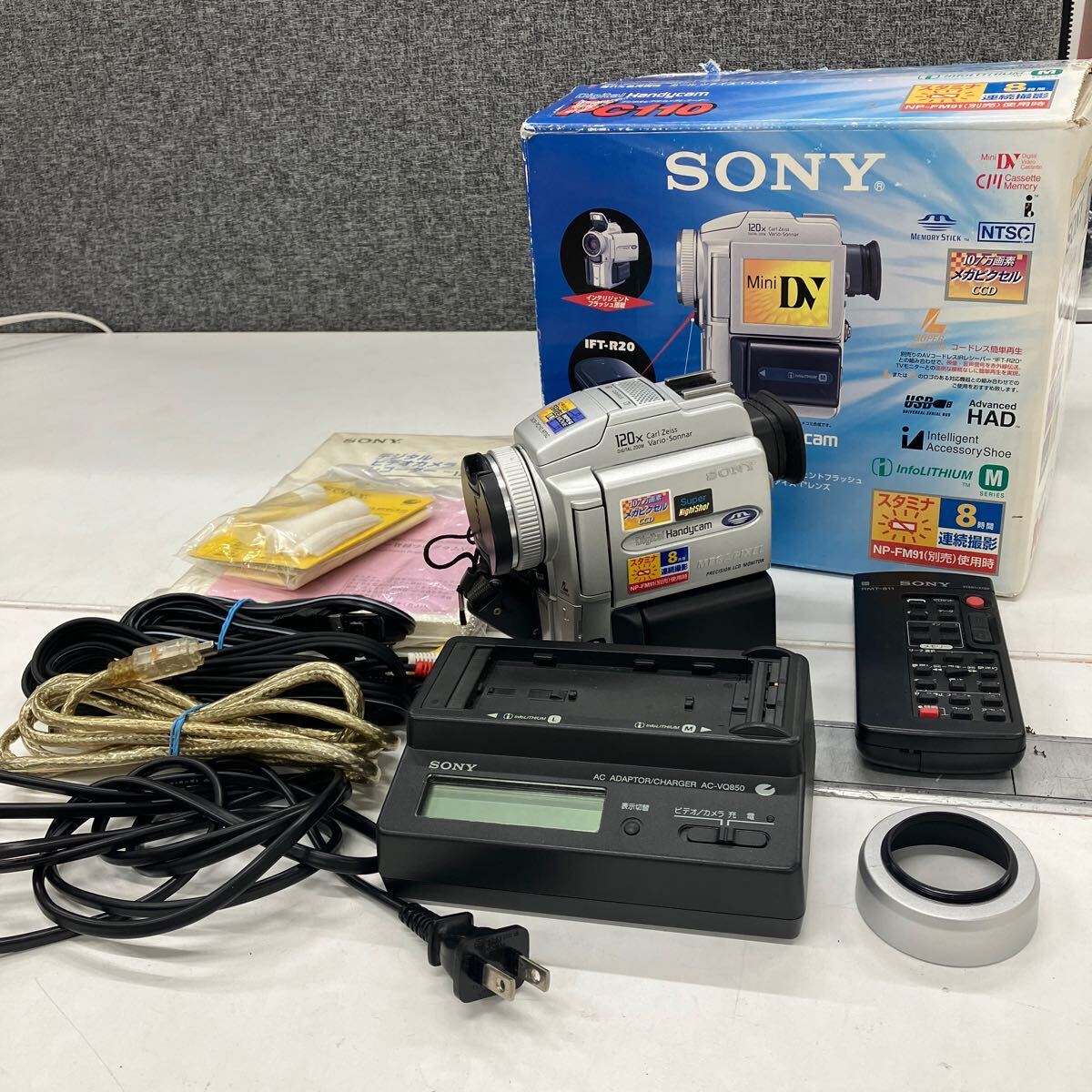 ソニー SONY DCR-PC110 ハンディカム miniDVテープ